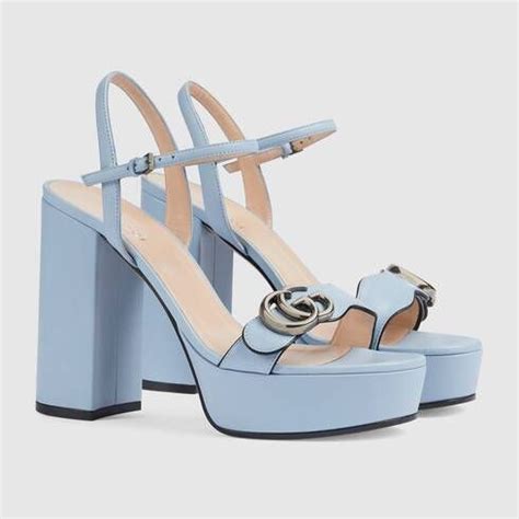 pastel gucci heels|Gucci.